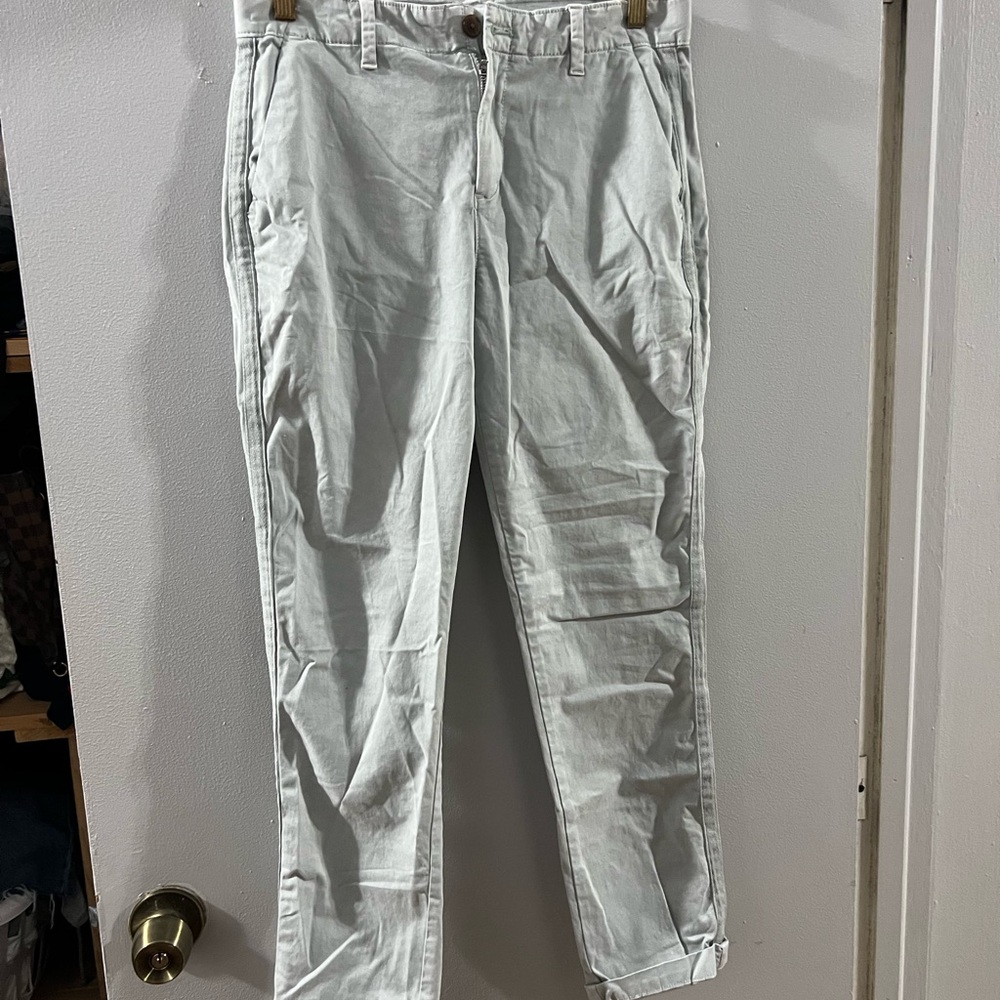 GAP Men's Light Gray Chinos